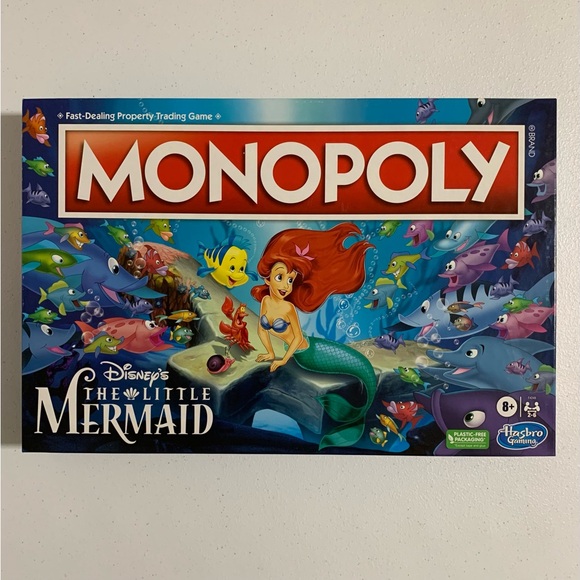 Monopoly®: Disney The Little Mermaid Edition Board Game-New - Picture 5 of 8